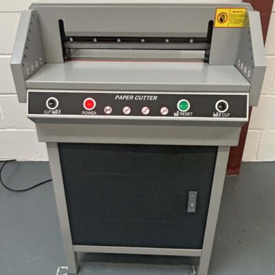Used 450 Manual Electric Paper Cutter / Guillotine